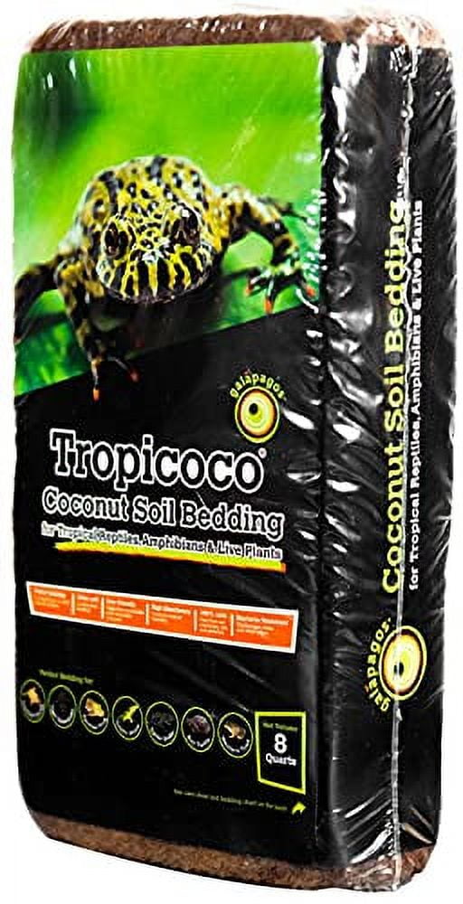 Zoo Med Eco Earth Compressed Coconut Husk Coir Substrate Brick 3pk