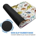 thumbnail image 6 of Long Mouse Pads for Desk,Colorful Dinosaurs Realistic Pattern Desk Mats on Top Of Desks, Desk Mouse Pad Extra Large with 3mm Non-Slip Base and Stitched Edge for Gaming,Office,Work,Home 31.5"x11.8", 6 of 6