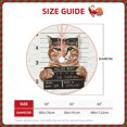 thumbnail image 4 of Bingfone Christmas Tree Skirt Mat Christmas Decoration Interior 48"-Cat Holding Mugshot Sign, 4 of 8