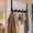Black, variant on Over The Door Hooks, BUSATIA Door Hanger Hooks for Hanging, Over The Door Towel Racks for Bathroom with 14 Coat Hooks, Over The Door Hanger for Coats and Towels, Black