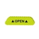 thumbnail image 5 of Kenally Pegatinas para puerta de coche, 4 Uds., marca de advertencia de seguridad Universal, cinta reflectante abierta, pegatina para casco de Type1 NO1 Kenally CBP103023, 5 of 5