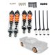 thumbnail image 5 of Vogacara Kit de amortiguador trasero de coche RC, juguete de vehículo de Control remoto, amortiguadores de aleación de aluminio, juego de suspensión, Kits de construcción modelo Naranja Negro Vogacara FN009868-01, 5 of 6