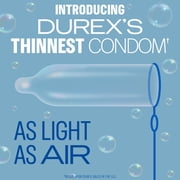 Durex Air Condoms, Extra Thin, 10 Count (4 Pack)