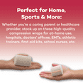 thumbnail image 6 of Dealmed Elastic Bandage Wrap 3" with Self Closure, Stretched Compression (2 Rolls/Pack), 6 of 6