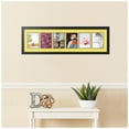 thumbnail image 2 of ArtToFrames Collage Photo Picture Frame with 6 - 5x7 Openings, Framed in Black with Canary and Black Mats (CDM-3926-150), 2 of 8