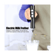thumbnail image 4 of Espumador de leche eléctrico USB de 3 velocidades, batidor de huevos de 3 batidores, batidor de huevos de mano, mezclador de bebidas de café práctico.B, 4 of 7