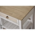 thumbnail image 4 of Sea Wind Florida Captiva Island Wood Sideboard with Baskets in White/Light Brown, 4 of 8
