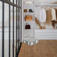 thumbnail image 5 of OULII Grey Foldable Bed Sheet Organizer Box with Zipper and Window for Home Blanket and Linen Storage, 5 of 5