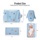 thumbnail image 5 of Pañalera GOBABYMART set de 3 piezas con almohadilla cambiadora e estuche para chupete, 5 of 7