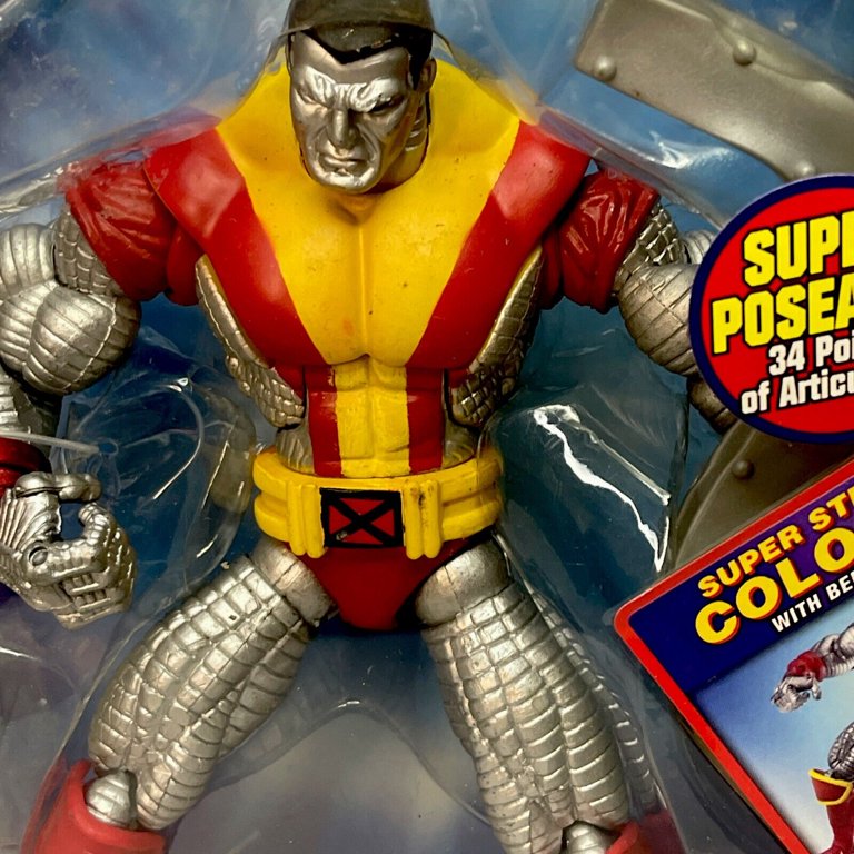 X-Men Marvel Super Strength Colossus with Bendy I-Beam - Walmart.com