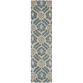 thumbnail image 5 of SAFAVIEH Wyndham Evan Damask Floral Area Rug, Blue/Grey, 3' x 5', 5 of 10
