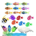 thumbnail image 2 of Bionic Fish Electric Pets Toys Swimming Magical Underwater World Deep Sea Electronic Sensing Fish Baby Robot Gift Mini Bath Toy 16, 2 of 6