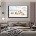 thumbnail image 4 of Beach Wall Decor Starfish Beach Rustic Landscape Ocean Canvas Art Wall Decor For Bedroom Livingroom Office, 4 of 8