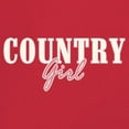 thumbnail image 3 of Country Girl Logo Women's Long Sleeve T-shirt Western Rodeo Style Southern Pride Cowgirl Rustic Feminine Farm Life Ranch, 3 of 7