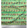 thumbnail image 1 of Soimoi Poly Georgette Fabric Diamond Shape & Floral Artistic Print Fabric by Yard 42 Inch Wide, 1 of 1