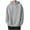 Gray, variant on Hoodies for Men Plain Hooded Sweatshirt Pullover Casual Solid Color Hoody Drawstring Outwears Workout Gym Sports Outdoor Sportwear Coats with Pockets