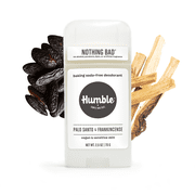 Humble Brands Vegan & Sensitive Skin Baking Soda Free Deodorant Palo Santo & Frankincense, 2.5oz