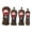 Cup Coffee, variant on 4x Golf Club Head Covers Golf Wood Headcover Protector Head Covers Guard Fashion with Number Tag for Golfer Gift Unisex Accessories Cup Black
