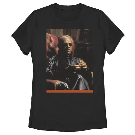 Women's The Matrix No One is Told  Graphic Tee Black Large