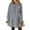 Dark Grey, variant on UVN Fall Dresses for Women Winter Long Sleeve Crewneck Oversized Casual Pullover Patchwork Sweatshirt Dress