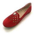 thumbnail image 3 of Victoria K. Women's Cut Out Smoking Flat, 3 of 4