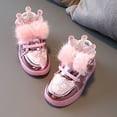 thumbnail image 4 of Bwdbhd Baby Girl Shoes LED Light Up Sneakers Kids Boys Girls Unisex Lace Up Shoes Little Kid Pink,7.5, 4 of 4