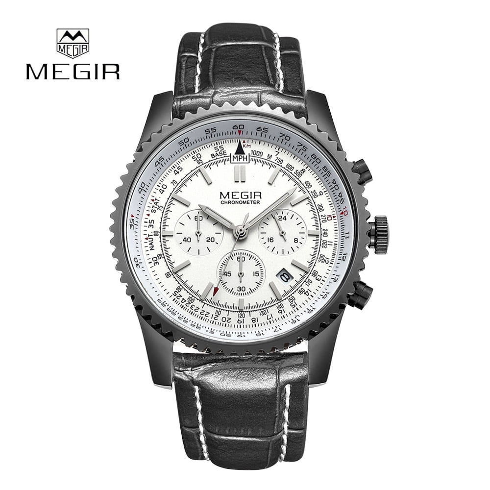megir stainless steel watch