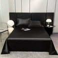 thumbnail image 3 of TOPRenddon Satin Queen Sheets Set - 3 Piece Silky Satin Bed Sheets Queen Set with Deep Pocket, Luxury Silk Feel Satin Queen Size Sheet Set (1 Flat Sheet,2 Pillow Cases), 3 of 9
