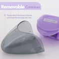 thumbnail image 5 of BAZIC Pencil Sharpener Dual Blades w/ Triangle Receptacle, 24-Pack, 5 of 7