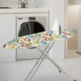 thumbnail image 2 of HELLHERO Owls Ironing Board Cover, Soft Ironing Board Cover, Non Stick Scorch and Stain Resistant Standard Size 15x54 Inch with Elastic Edges, 2 of 5