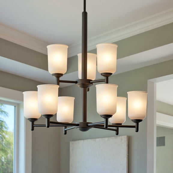Luxury New Traditional Chandelier, Olde Bronze, UKC20165