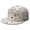 White-400, variant on Vintage Garden Snapback Hat – Romantic Rose Flat Visor Cap, Retro Aesthetic