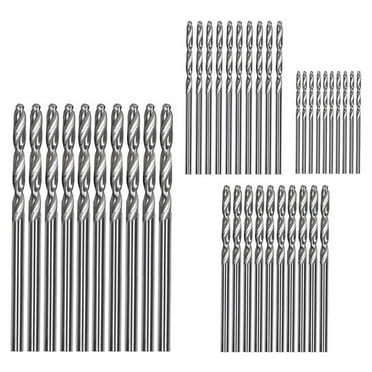 40Pcs Titanium Coated High Speed Steel Drill Bit Set Tool HSS Twist Drill Bit Set 0.6mm/ 1.0mm/ 1.5mm/ 2.0mm