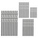 thumbnail image 4 of Juego de brocas de acero de alta velocidad con revestimiento de titanio, 40 Uds., herramienta HSS, juego de puntas de taladro en espiral de 0,6mm/1,0mm/1,5mm/2,0mm, 4 of 11