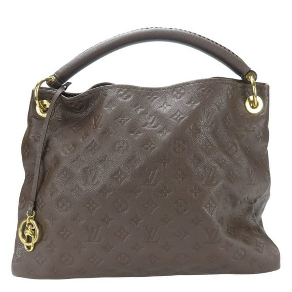 Pre-Owned Louis Vuitton Shoulder Bag Artsy MM M94171 Monogram Empreinte Dark Brown... (Good)