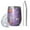 Halloween Dinosaur Themed, variant on 12oz Stemless Wine Tumblers Halloween Dinosaur Themed Pattern Vacuum Insulated Stainless Steel Travel Tumbler Cups Mug with Lid and Straw for Champaign,Cocktail,Beer with Cleaning Brush