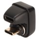 thumbnail image 2 of Adaptador USB C en forma de U a USB C 5A 100W Adaptador portátil compacto USB C en forma de U para computadoras, 2 of 8