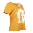 thumbnail image 3 of Playera George Talla M Estampada Never Give Up Your Daydream Mostaza, 3 of 4