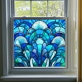 thumbnail image 3 of Liyamei :Static Cling Window Film Colorful Art Stained Glass Window Decal Removable PVC Decorative Sticker 50cm ×50cm, 3 of 5