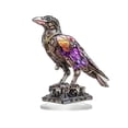 thumbnail image 2 of Qiweii Raven Figurine Gothic Style Sculpture Art Decor for Home Tabletop Shelf Living Room & Dark Theme Space Decoration, 2 of 6