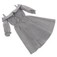 thumbnail image 1 of Yinanstore 1: 3 Off Shoulder Plaid Dress with Half Sleeve Shoulder Strap for AS DZ DOC, 1 of 8