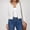 White women's cardigan open front a1, variant on SSZMDLB Women's Button Down Cardigan Long Sleeve Open Front Casual Cropped Soft Solid Basic Shirt for Fall Winter, White XL