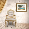 thumbnail image 3 of Reynolds, Graham 14x11 Gold Ornate Wood Framed with Double Matting Museum Art Print Titled - On the Beach I, 3 of 4