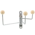 thumbnail image 5 of LOLIPPYY Wall-Mounted Coat Rack with Swivel Hooks - Adjustable Metal and Wooden Hangers for Entryway, Bedroom, Laundry Room Organization, 5 of 9