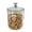 L, variant on Clear Sealed Jar with Bear Handle Airtight Lid Large Capacity Multi-functional Dry Goods Nuts Grain Cereal Seasoning Tea Leaf Container Storage Box