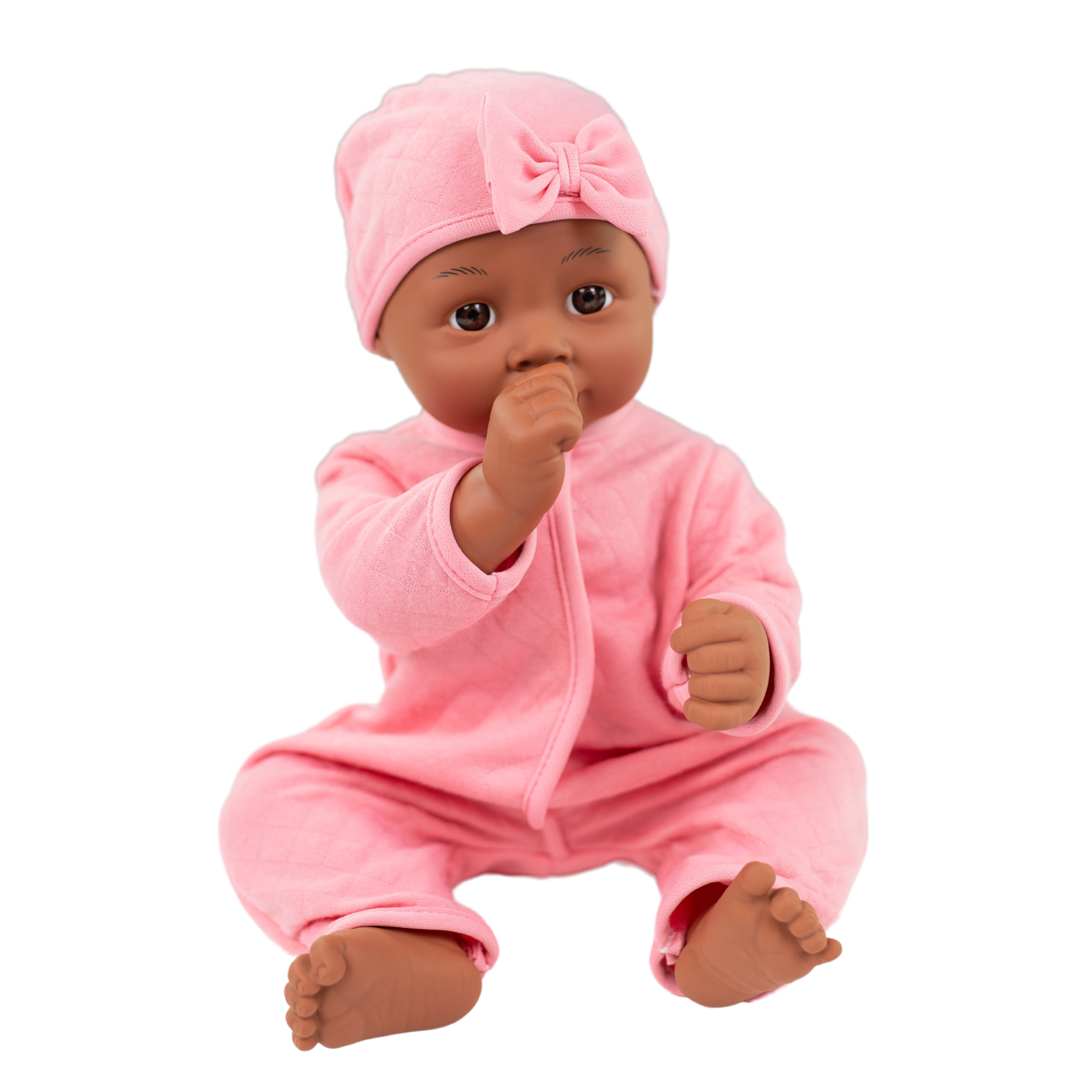 My Sweet Love Newborn Baby Doll Play Set, Rose Pink Outfit, 14-inch Doll, 8 Pieces Included