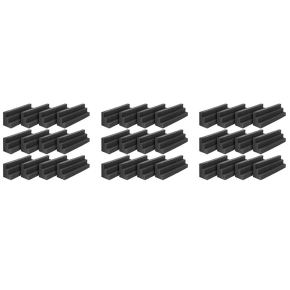 36Pcs Acoustic Panels Trap Corner Studio Foam Sound Insulation Pad Wall Panel Corner Block for Studio or Theater