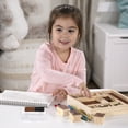 thumbnail image 3 of Melissa & Doug Horses Wooden Stamp Activity Arts and Crafts Set with Washable Ink, Pencils, 3 of 10