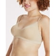 thumbnail image 3 of Hanes Comfy Support Women's Convertible Wireless T-Shirt Bra Comfort Flex Fit MHG795, 3 of 10