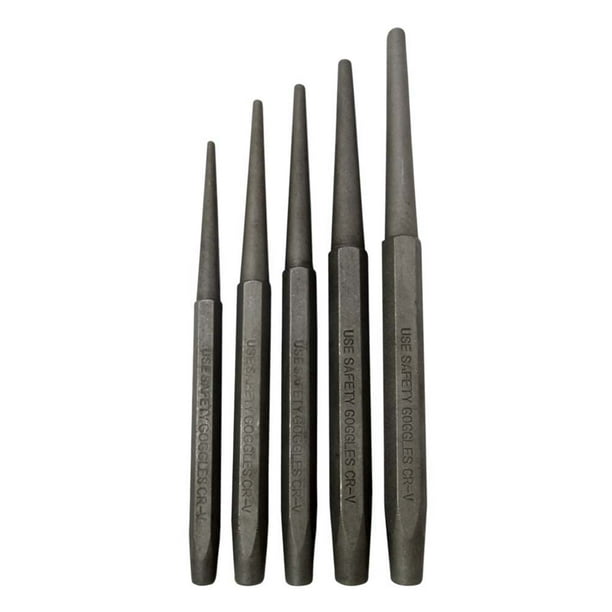 WEDGE 5 Piece Metal Taper Punch Set TZ7705